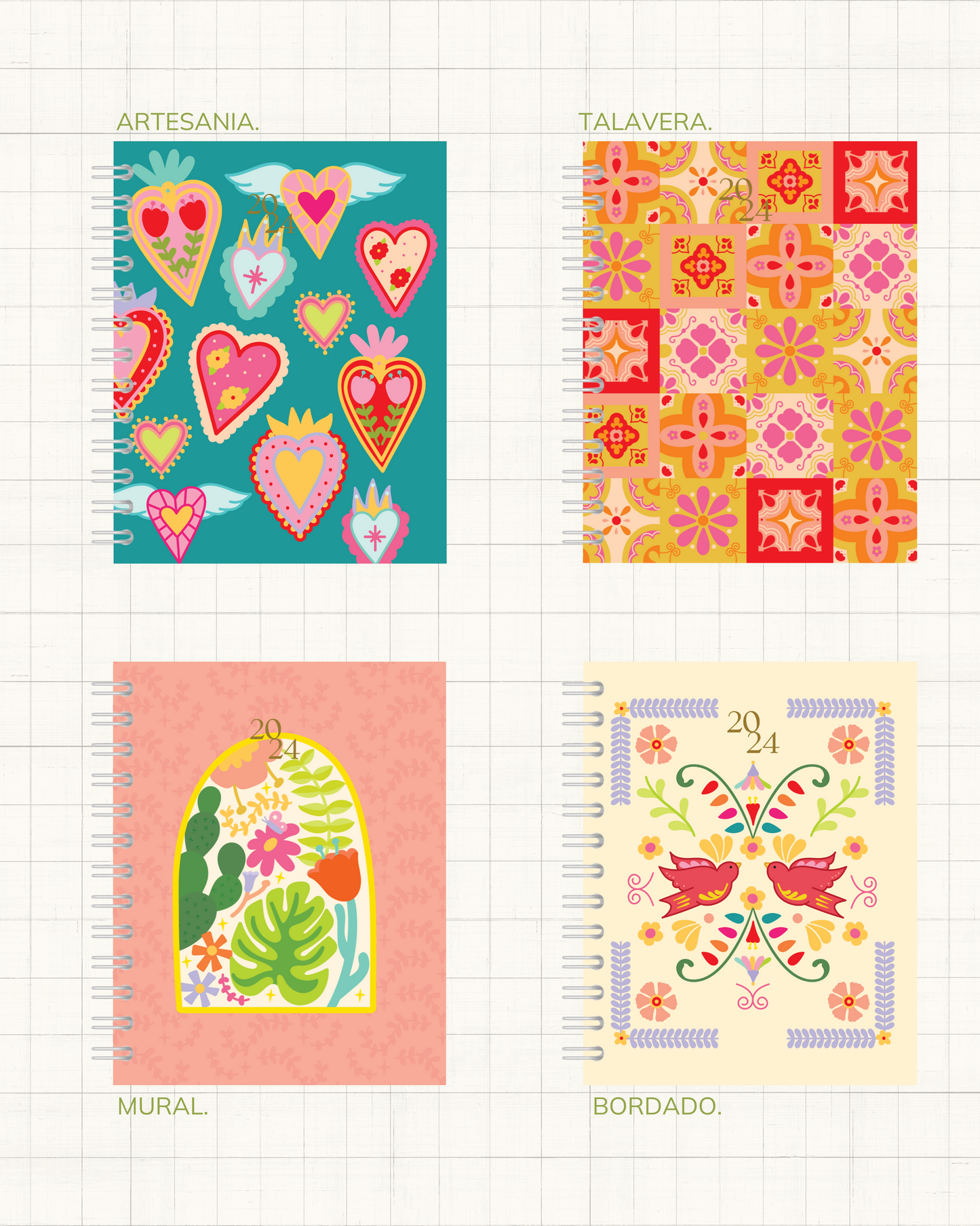 Libreta de finanzas + Marcadores Pelikan Pastel