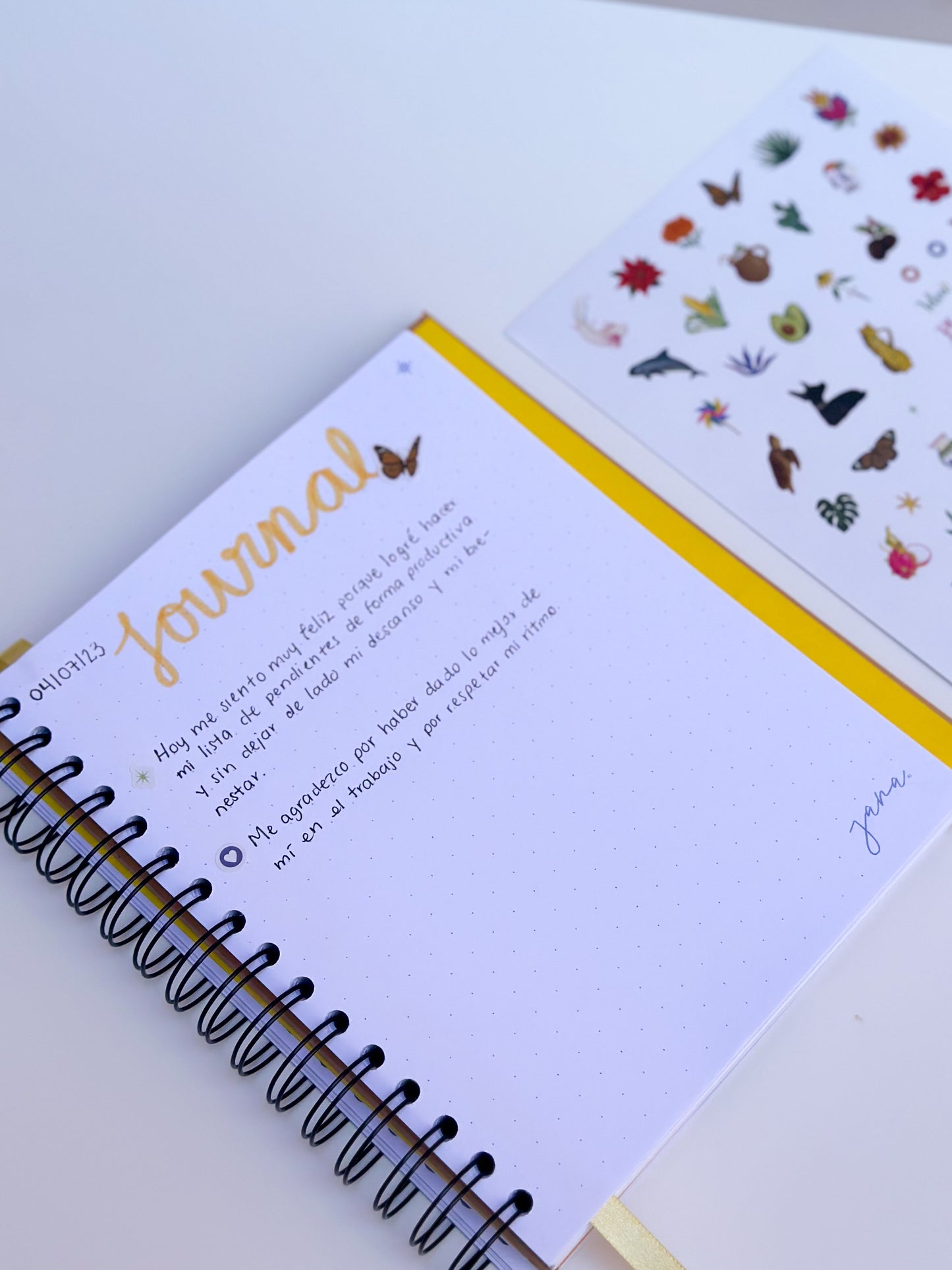 Libreta de notas Yeyé