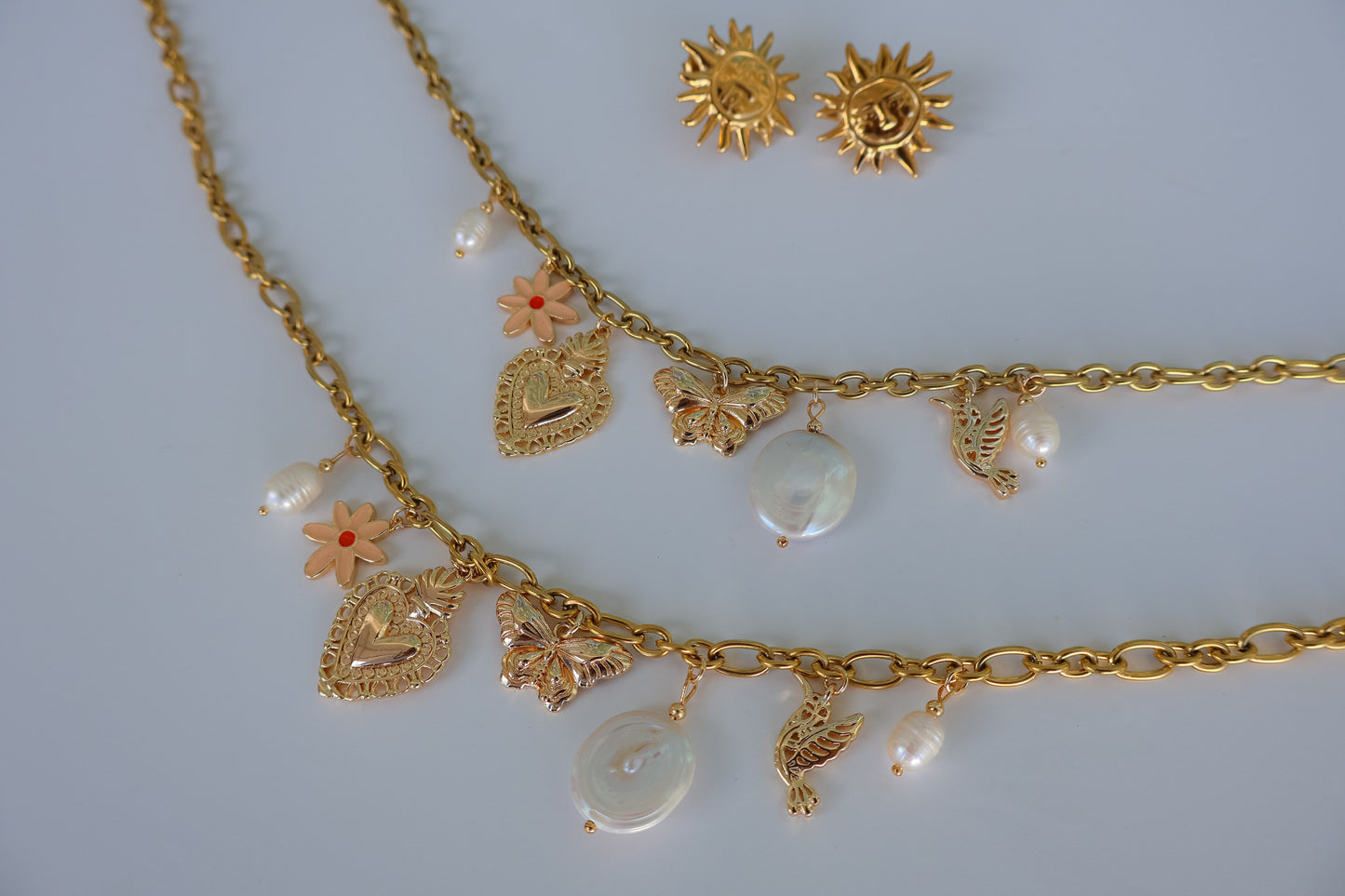 Collar + aretes - Balance