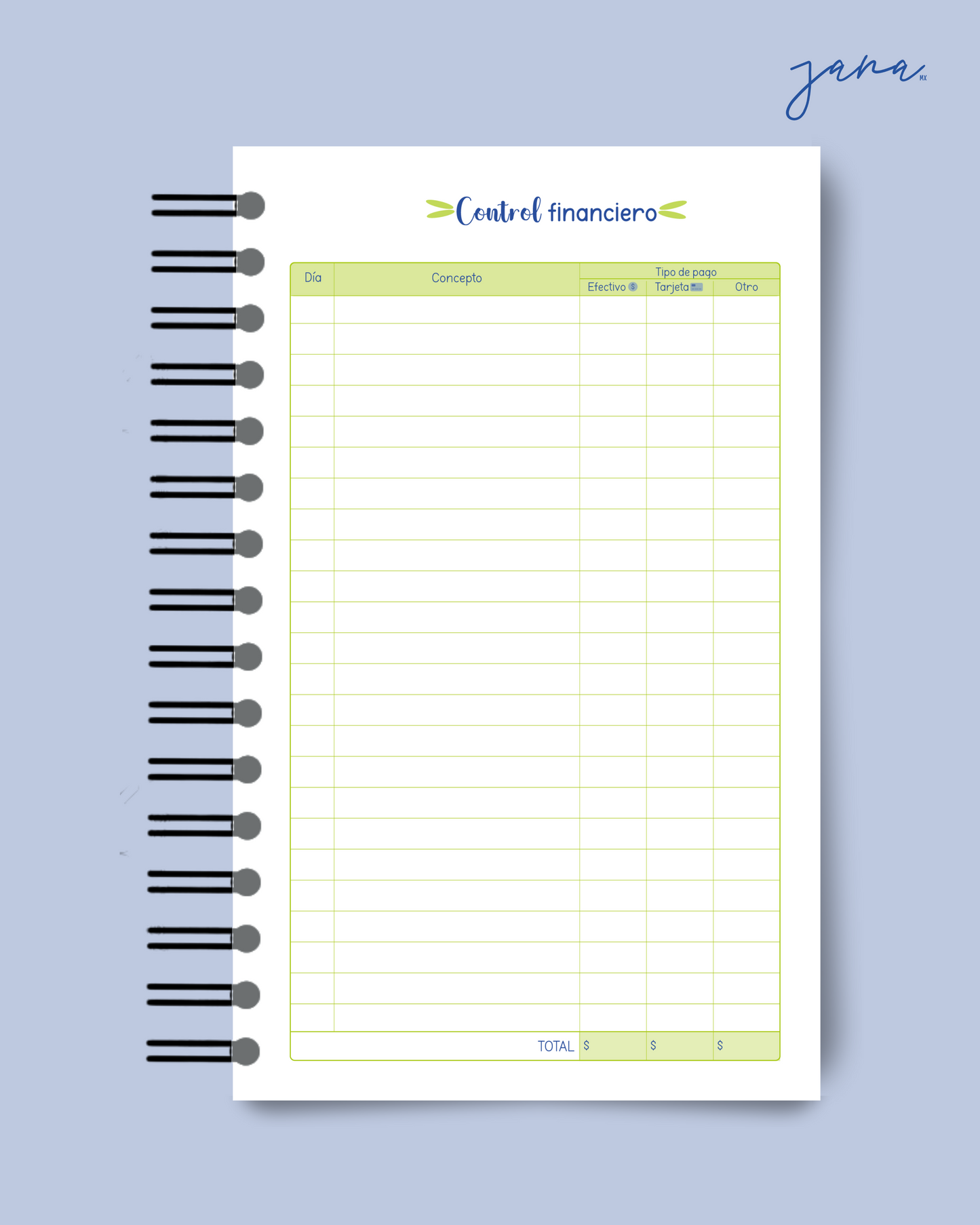 Libreta de finanzas