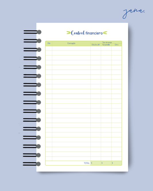 Libreta de finanzas