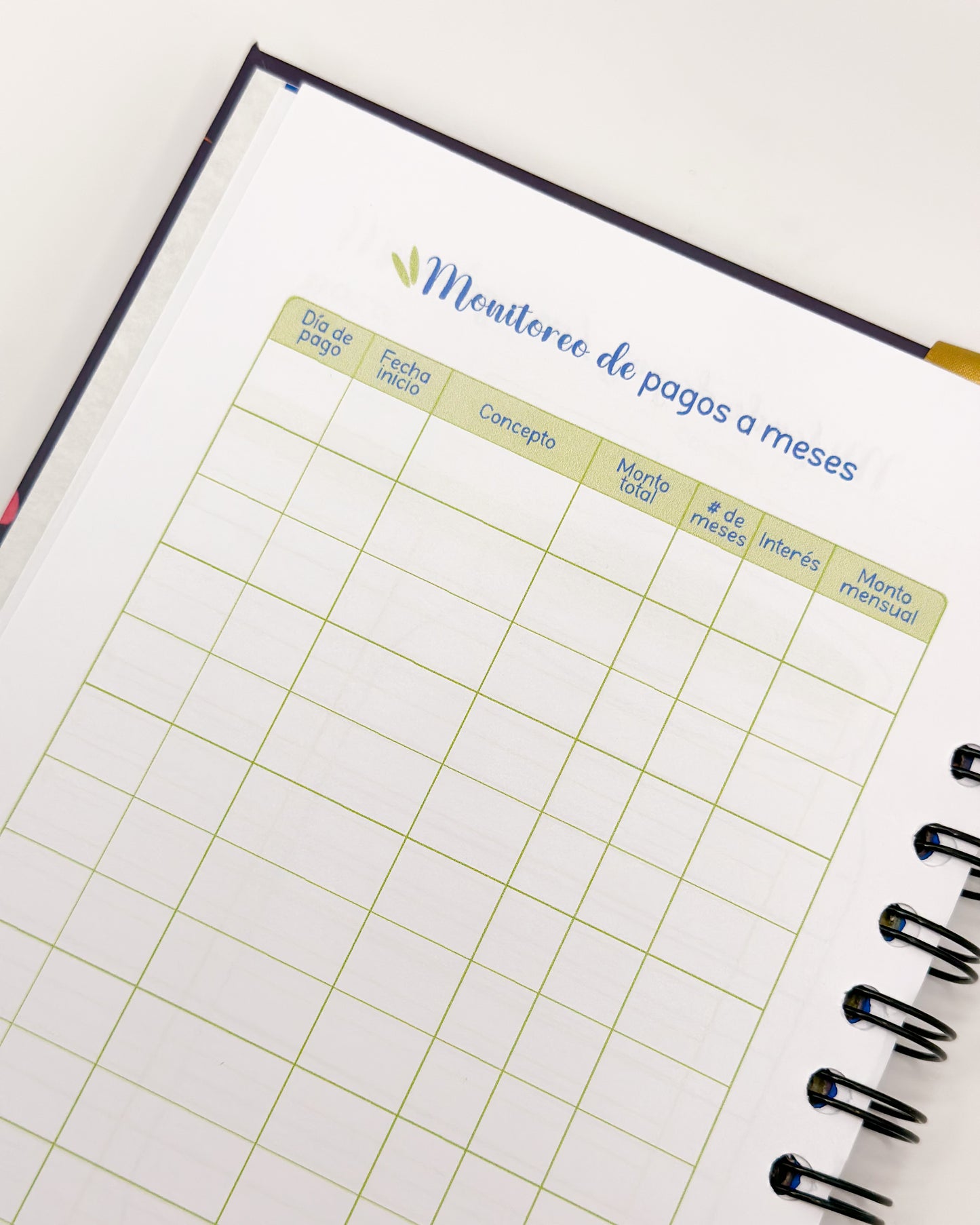 Libreta de finanzas