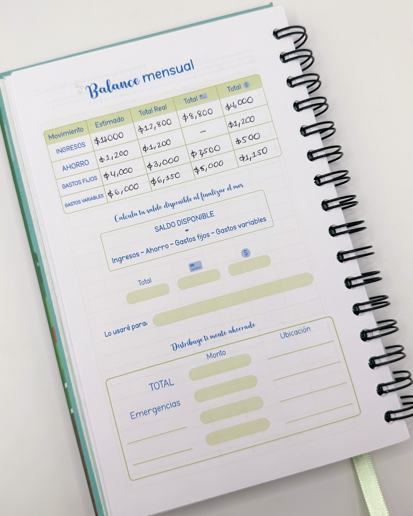 Libreta de finanzas