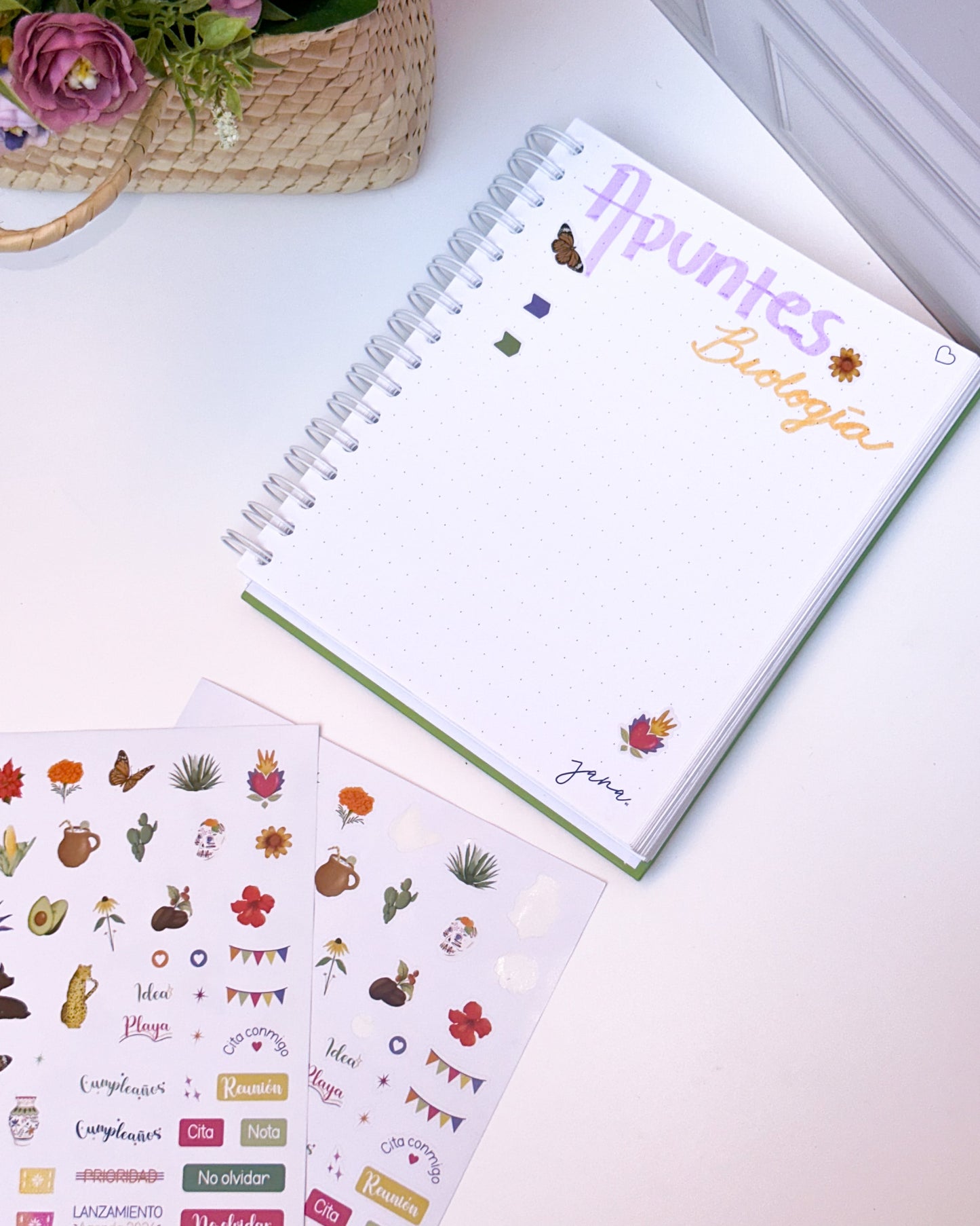 Planilla de stickers