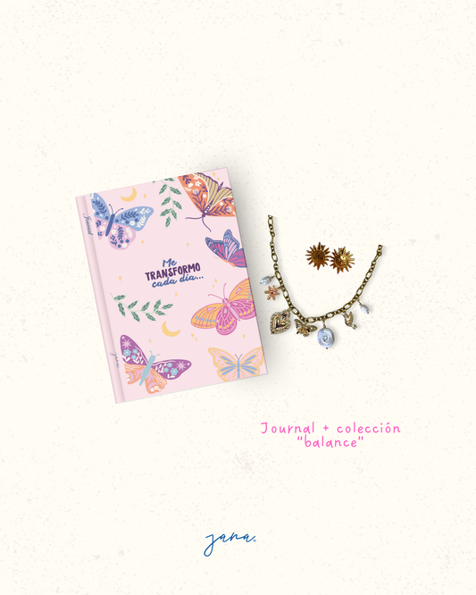 KIT MAMÁ: Journal + Joyería “Balance”
