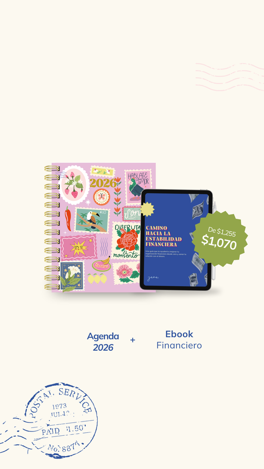 Agenda 2026 + Ebook financiero - Preventa