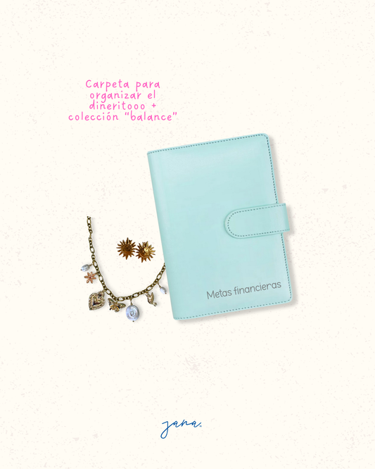 KIT MAMÁ: Carpeta Metas Financieras + Joyería Balance